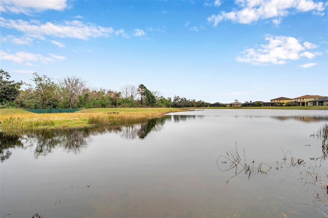 property view of water