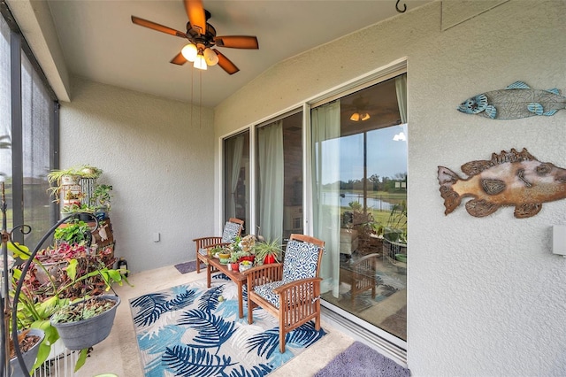 5720 107th Ter E, Parrish, FL 34219 - sunroom with a textured wall