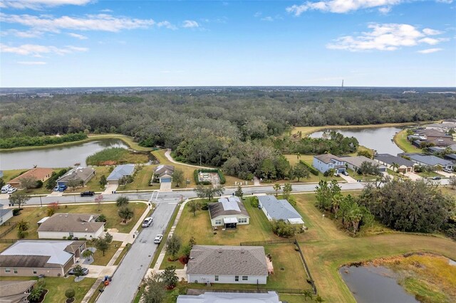 5720 107th Ter E, Parrish, FL 34219 - aerial view of property's location featuring a nearby body of water and nearby suburban area