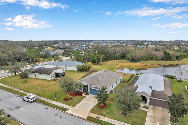 5720 107th Ter E, Parrish, FL 34219 - aerial perspective of suburban area featuring a nearby body of water