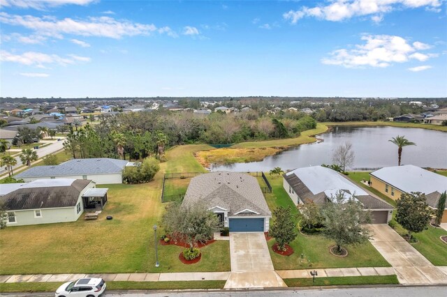5720 107th Ter E, Parrish, FL 34219 - aerial perspective of suburban area with a large body of water