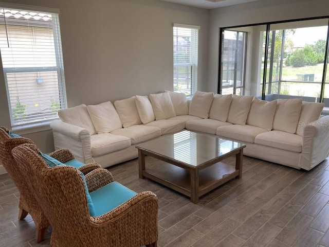 view of living room