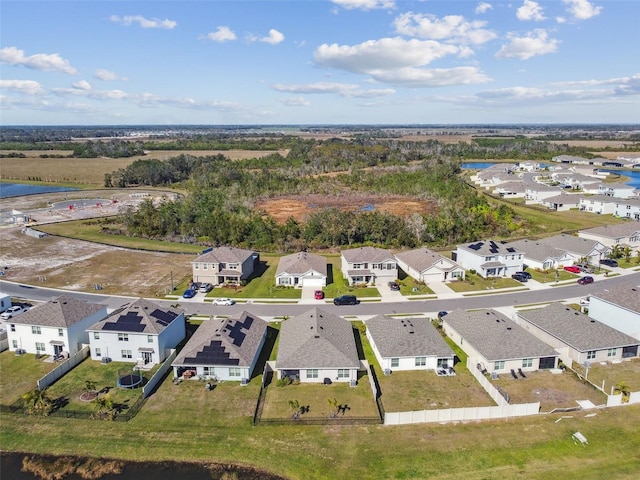 birds eye view of property featuring a residential view