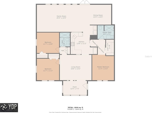 546 Orangewood Dr, Dunedin, FL 34698 - home floor plan
