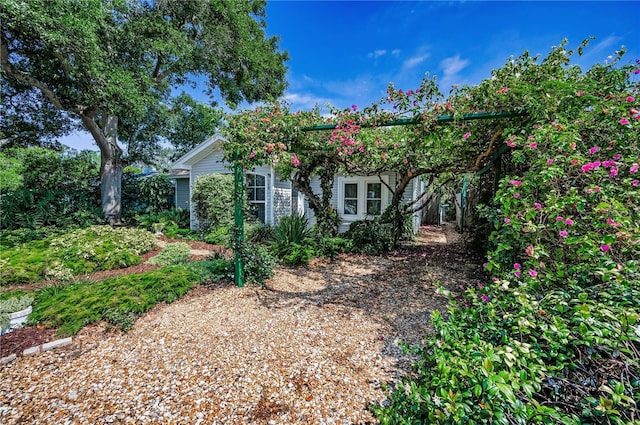 546 Orangewood Dr, Dunedin, FL 34698 - view of side of home