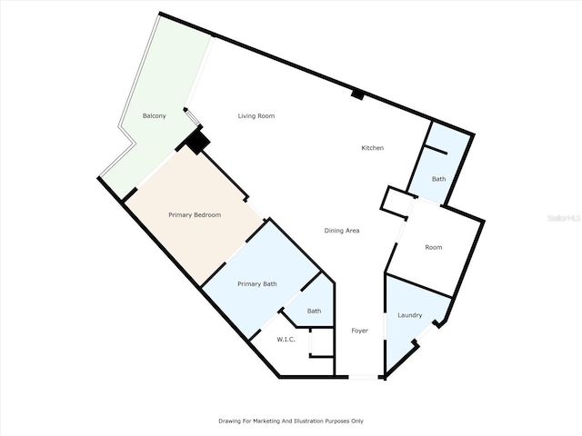 450 Knights Run Ave Unit 605, Tampa, FL 33602 - plan