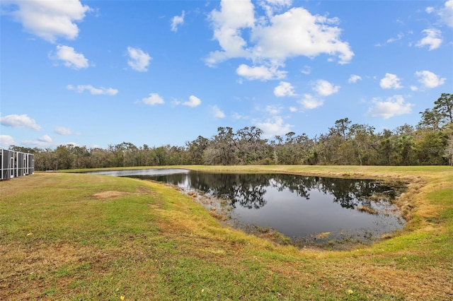 property view of water