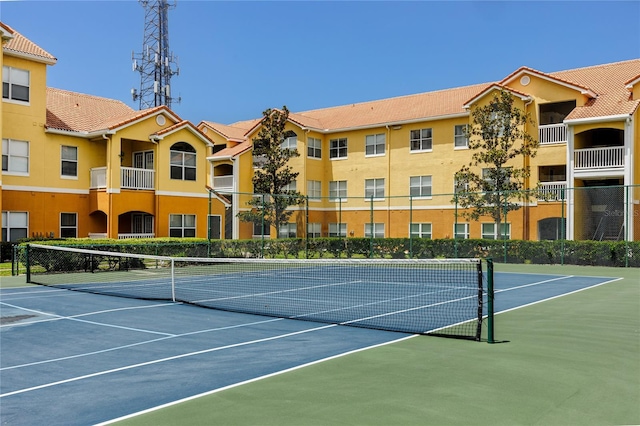 view of sport court