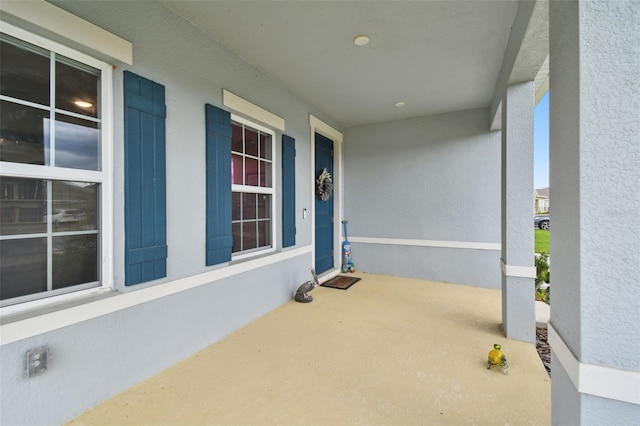 view of patio / terrace featuring a porch