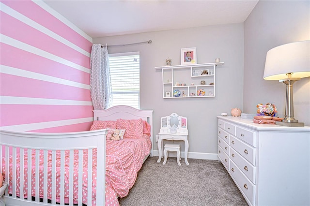 bedroom featuring carpet floors