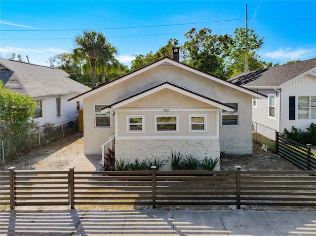 view of bungalow