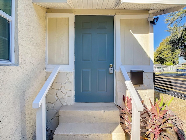 view of property entrance