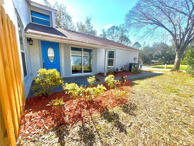 view of home's exterior featuring a lawn