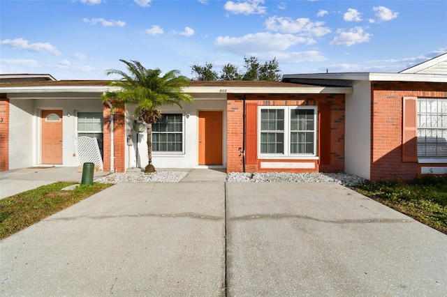 view of ranch-style home