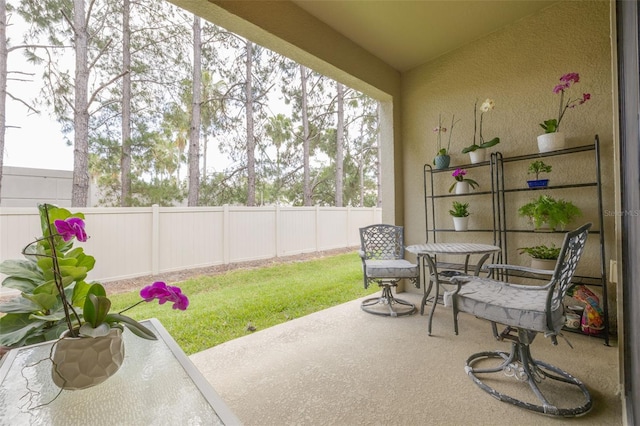 view of patio / terrace