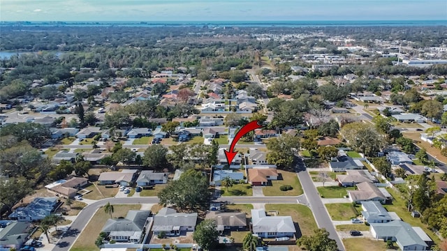 2589 Redwood Cir, Clearwater, FL 33763 - aerial view of property's location featuring nearby suburban area