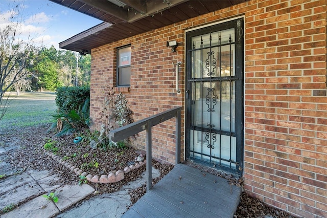 view of entrance to property