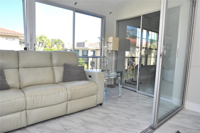 view of living room
