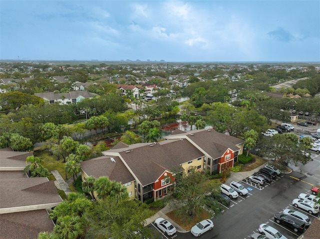 5557 Baywater Dr, Tampa, FL 33615 - bird's eye view featuring a residential view