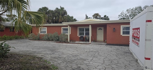 view of ranch-style house