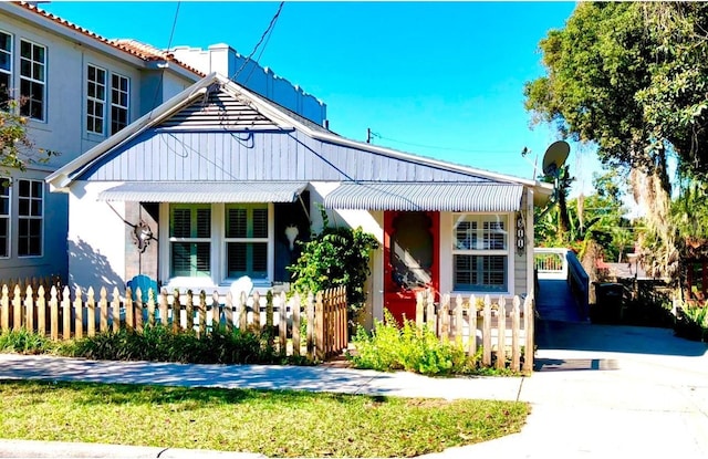 view of bungalow-style house