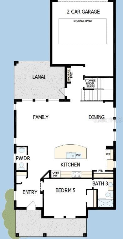 441 42nd Ave NE, Saint Petersburg, FL 33703 - view of floor plan / room layout