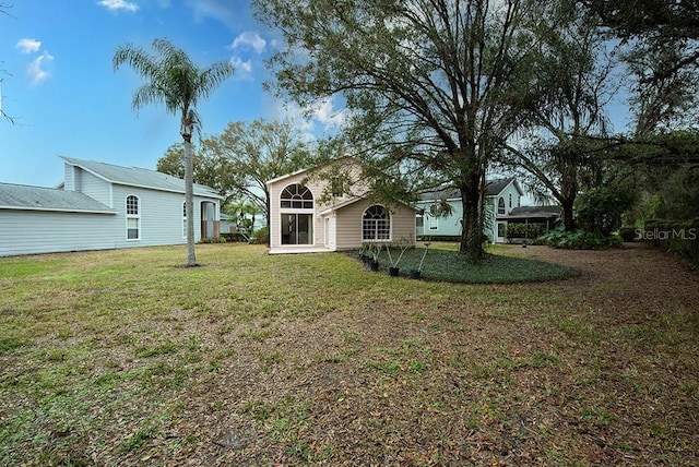 view of yard