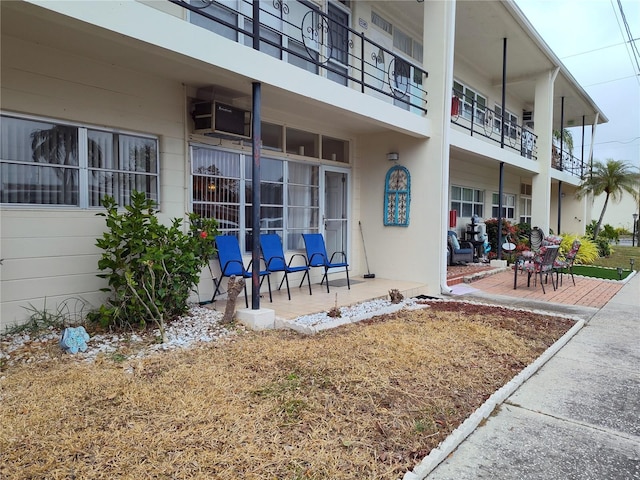 exterior space with a patio area