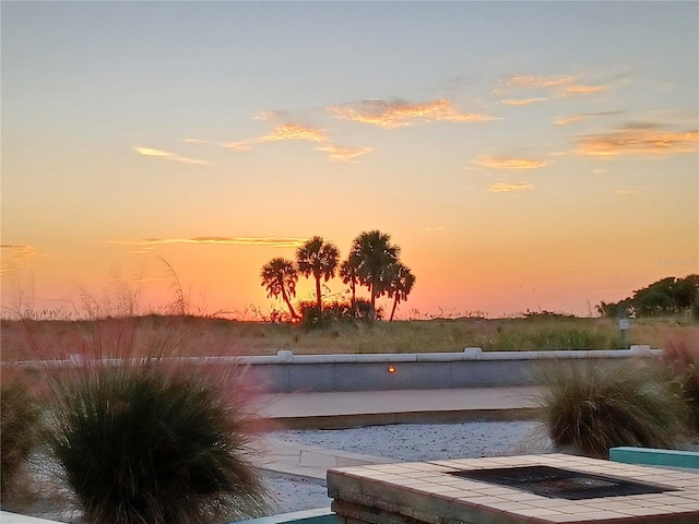 view of water feature