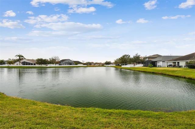 property view of water