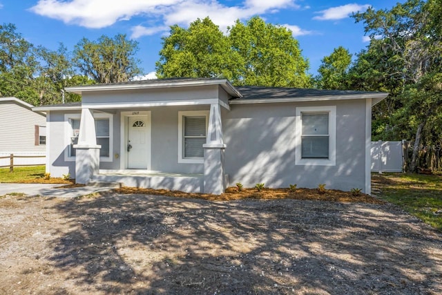 bungalow-style home featuring covered porch