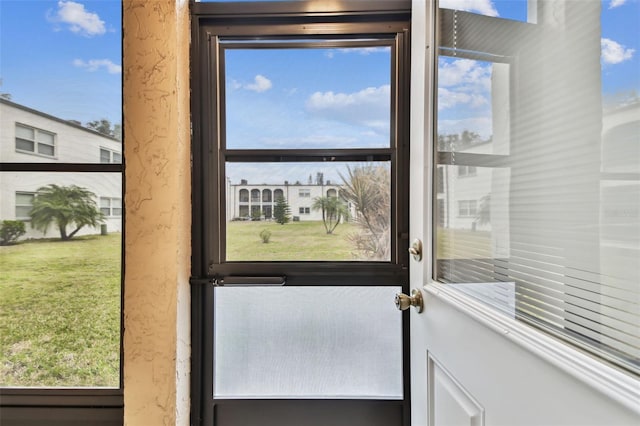 view of doorway