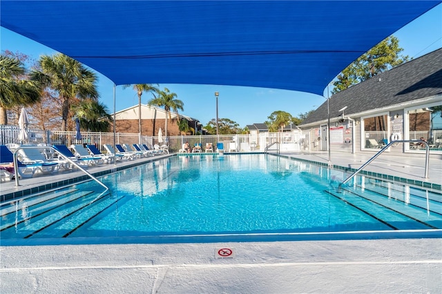 1400 Gandy Blvd N Unit 506, Saint Petersburg, FL 33702 - view of pool featuring a patio