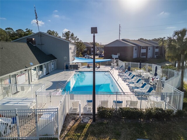 1400 Gandy Blvd N Unit 506, Saint Petersburg, FL 33702 - view of pool with a patio