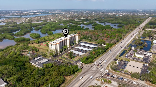 5400 Park St N Unit 209, Saint Petersburg, FL 33709 - bird's eye view of a highway and a large body of water