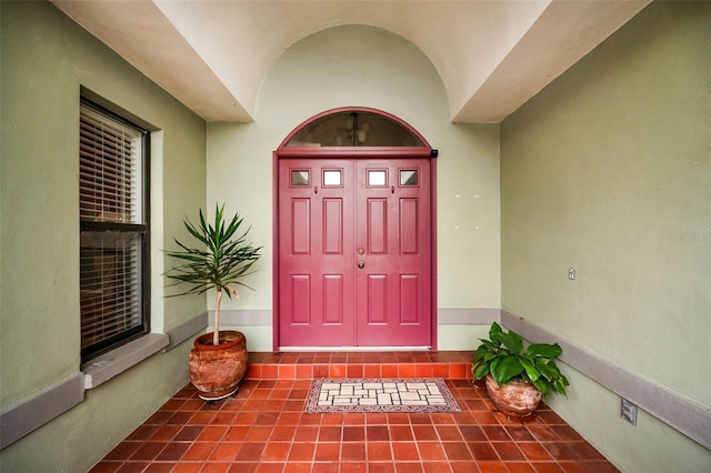 view of property entrance