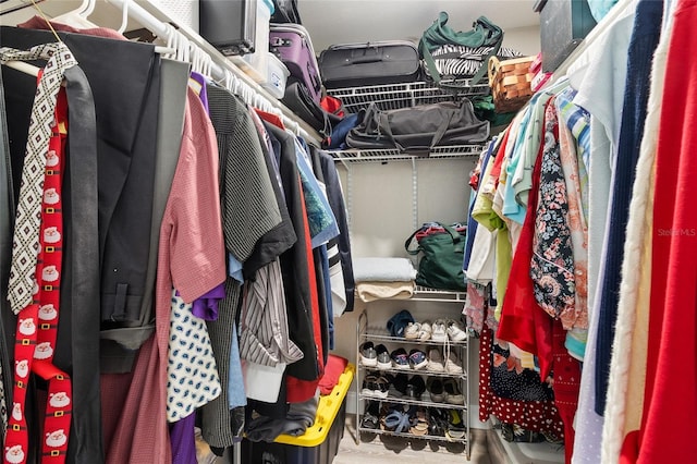 view of spacious closet