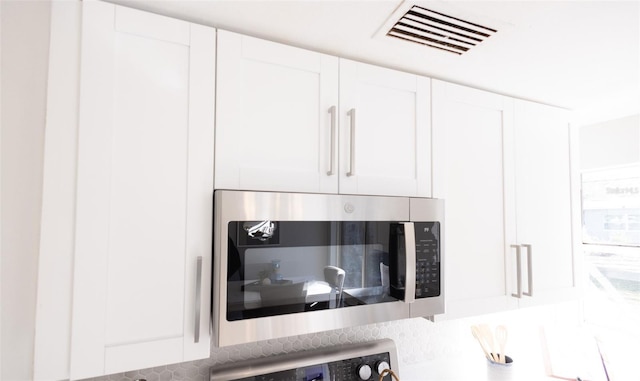 room details with white cabinets