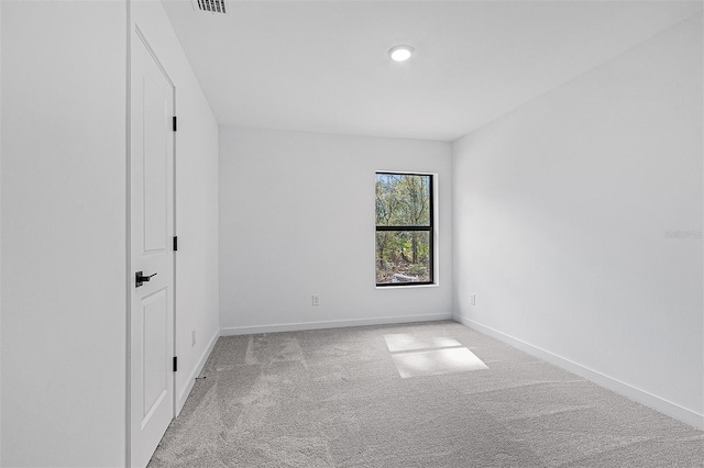 5237 Aberback St, North Port, FL 34291 - unfurnished room featuring baseboards, visible vents, and carpet