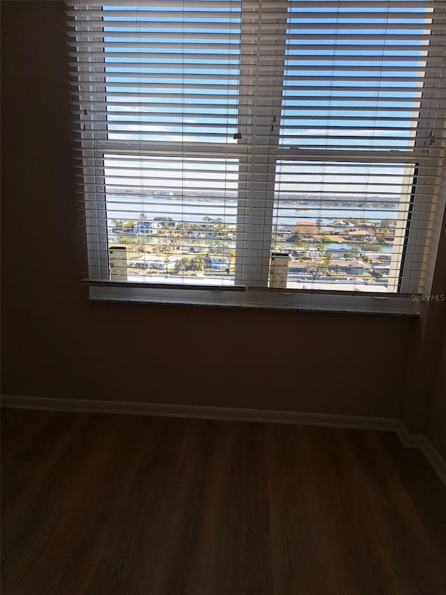 interior details featuring hardwood / wood-style floors