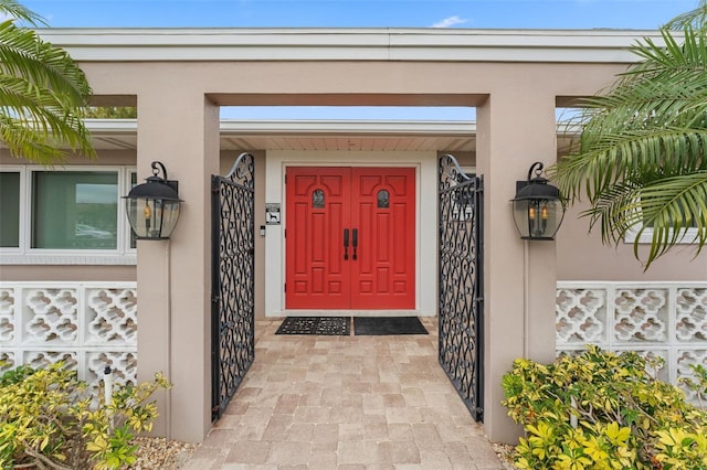 view of property entrance