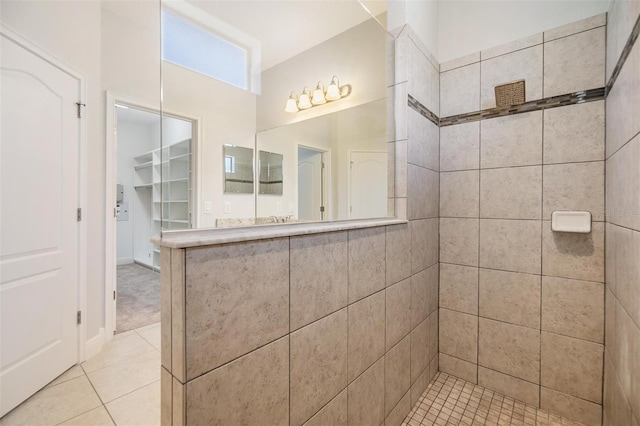 19724 Post Island Loop, Land O Lakes, FL 34638 - bathroom featuring walk in shower and tile patterned flooring