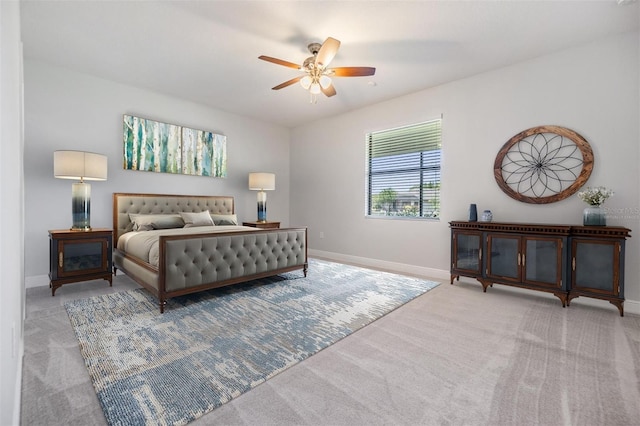 19724 Post Island Loop, Land O Lakes, FL 34638 - carpeted bedroom featuring baseboards and ceiling fan