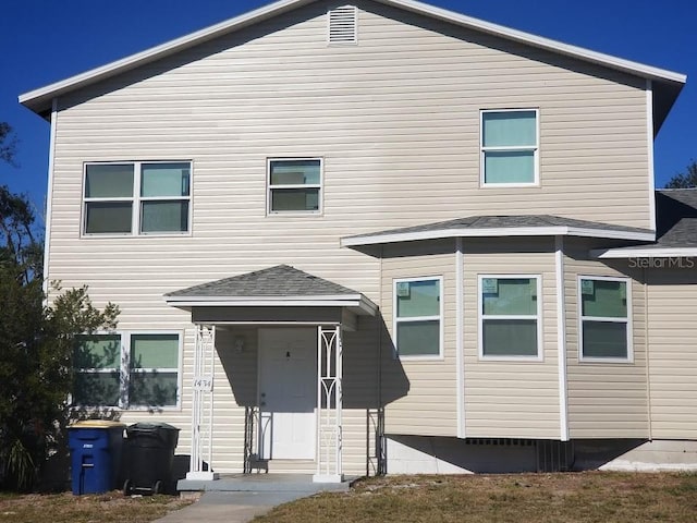 view of rear view of house