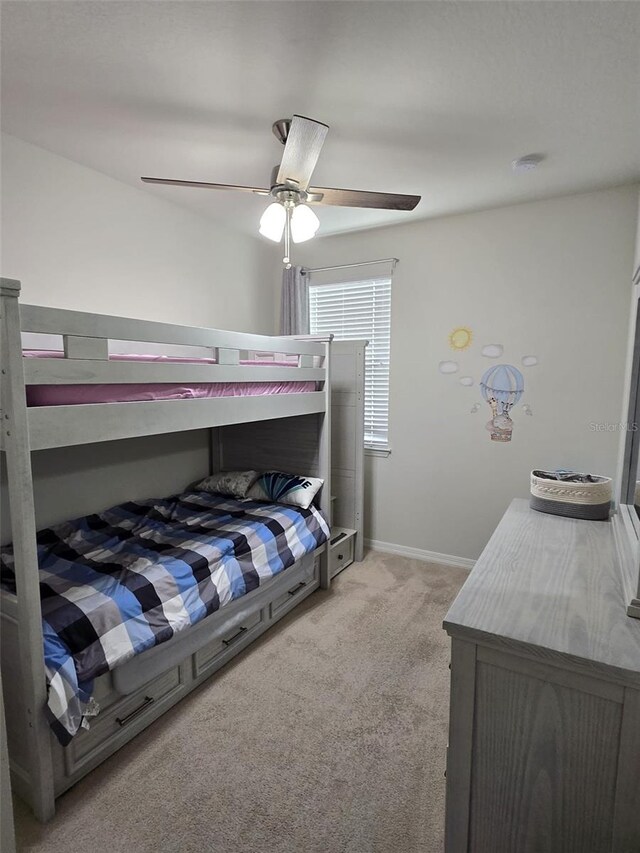2878 Grand Kemerton Pl, Tampa, FL 33618 - carpeted bedroom with ceiling fan