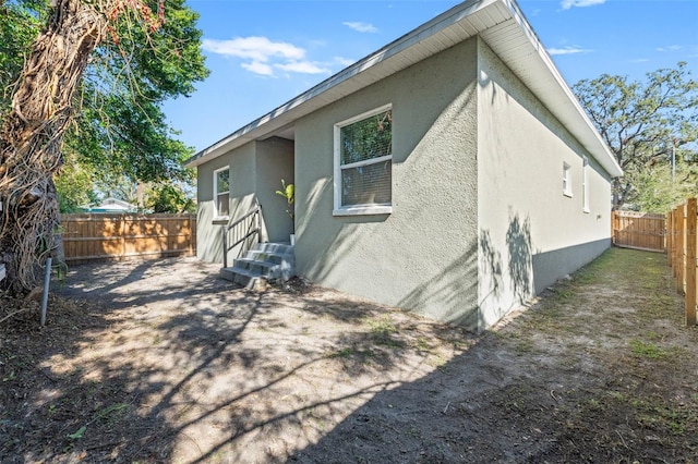 view of rear view of property