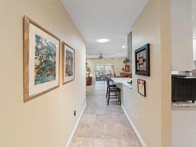 view of hallway