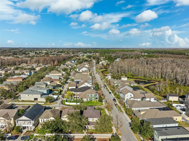 birds eye view of property featuring a residential view