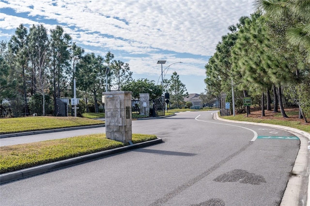 view of road