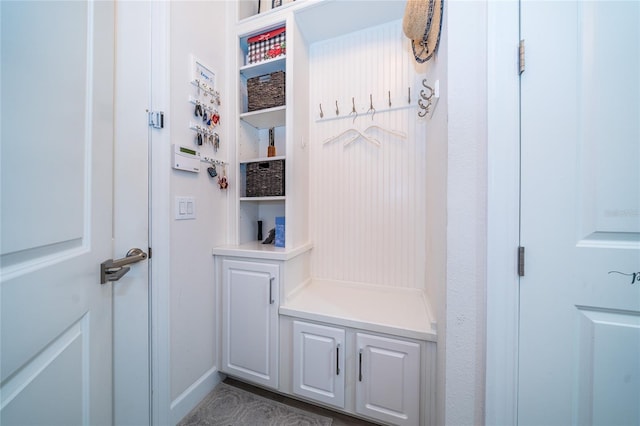 view of mudroom